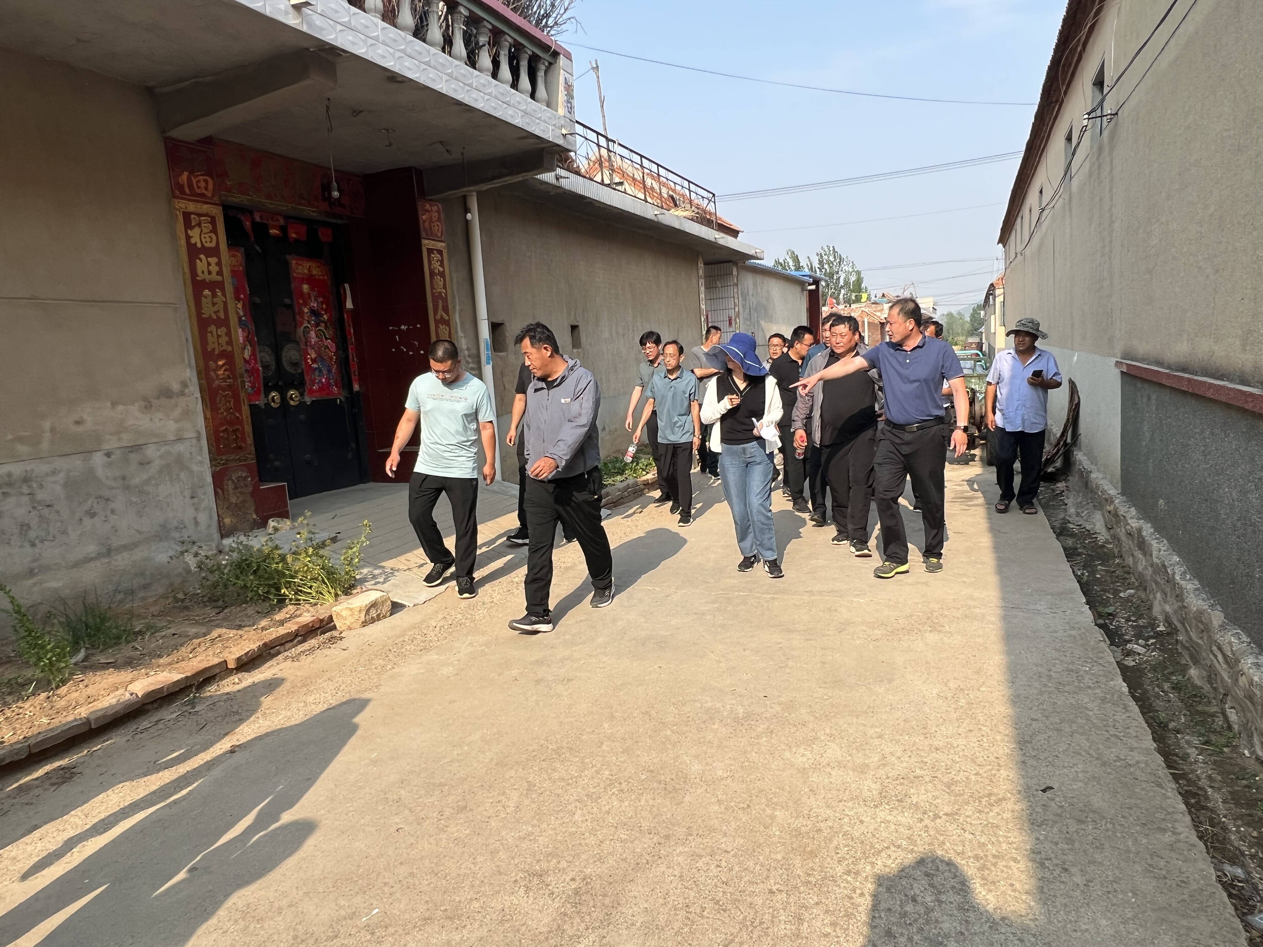 山东平邑武台镇一起来找茬推进人居环境整治