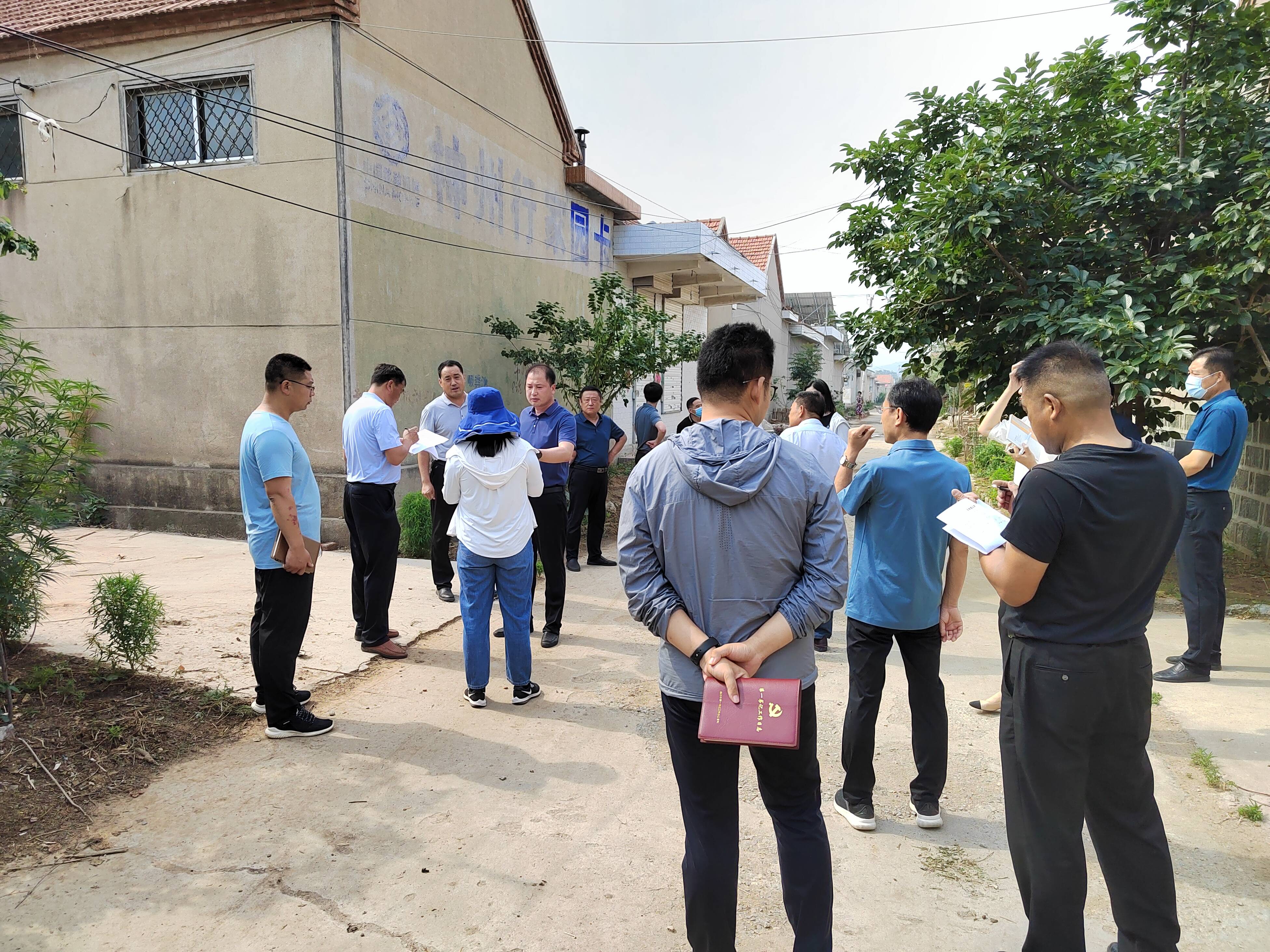 山东平邑武台镇一起来找茬推进人居环境整治