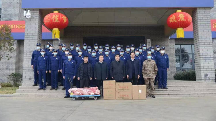 山东平邑：柏林镇开展春节走访慰问活动(图3)