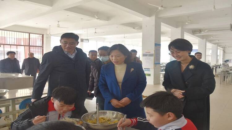 平邑县县委常委、副县长张晓华到平邑县保太镇调研指导工作(图1)
