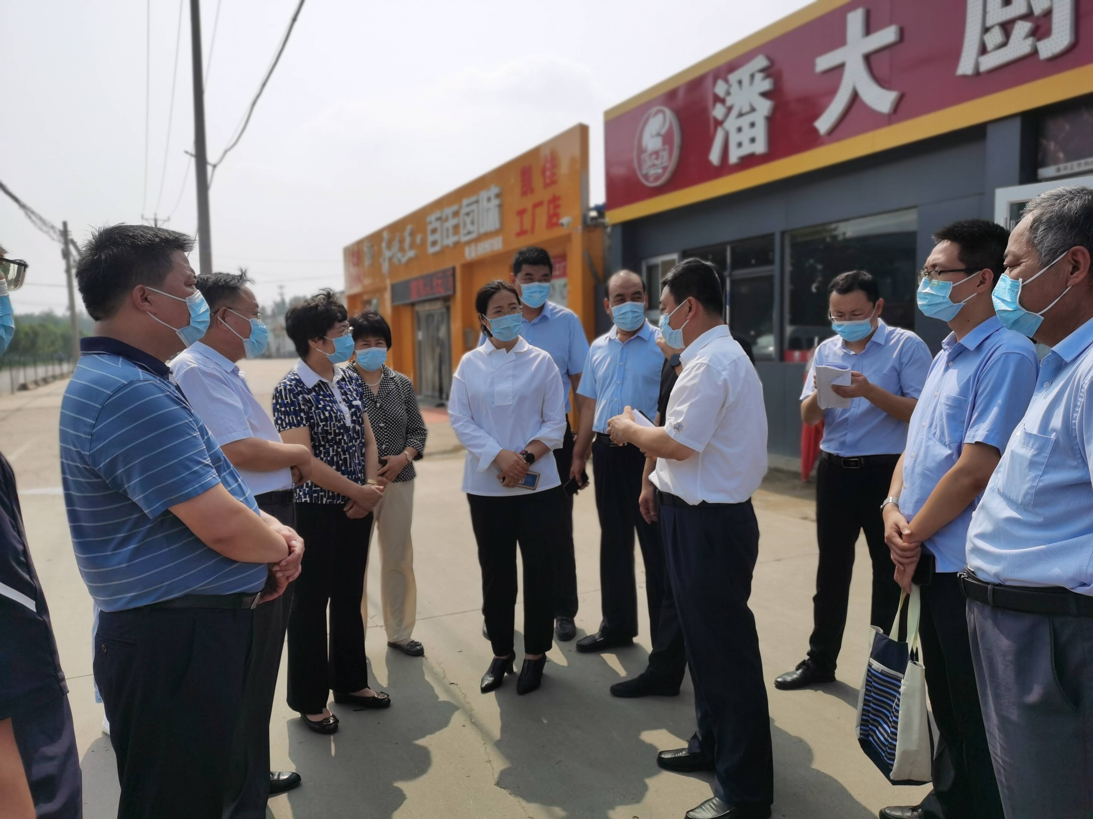 陈海玲带队来临沂市河东区督导文明城市创建工作