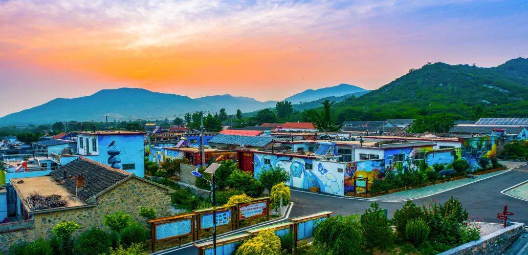 道朗镇北张村信用助推北张版富春山居图大发展