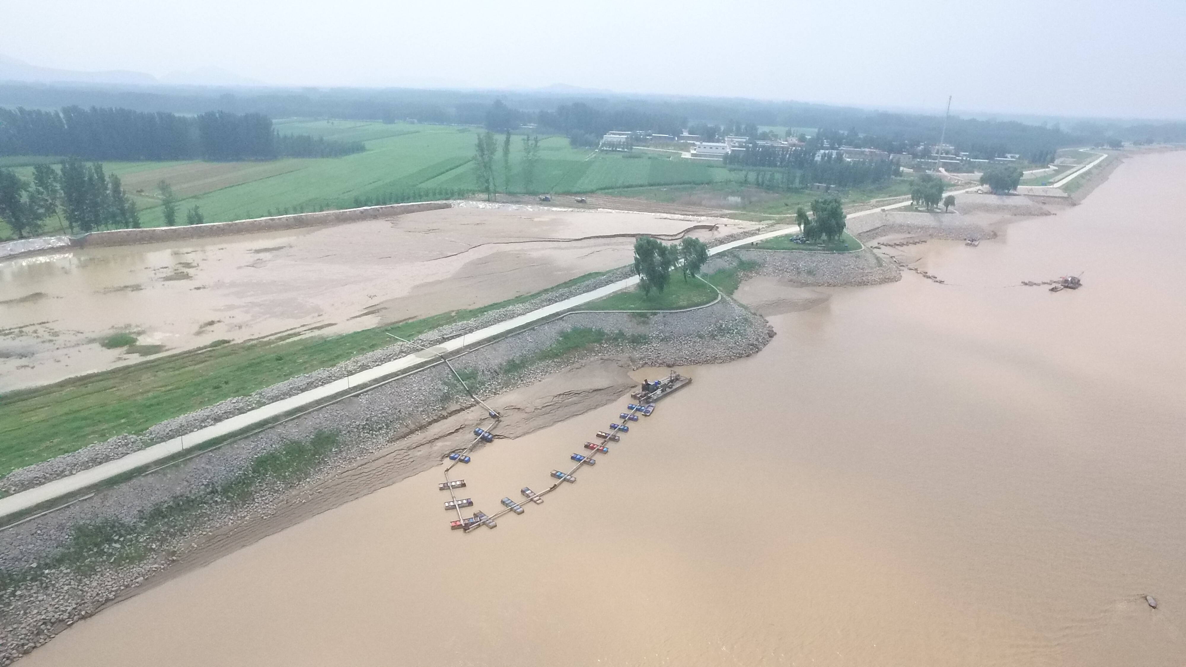 东平县银山镇抵御黄河泛滥拥抱生态之美