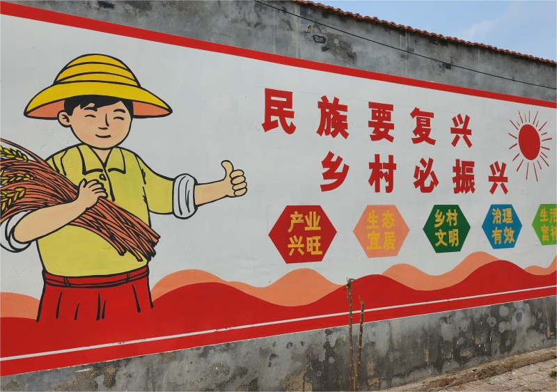 谱写农村新画卷丨庆云县常家镇以墙绘出圈为乡村振兴添彩