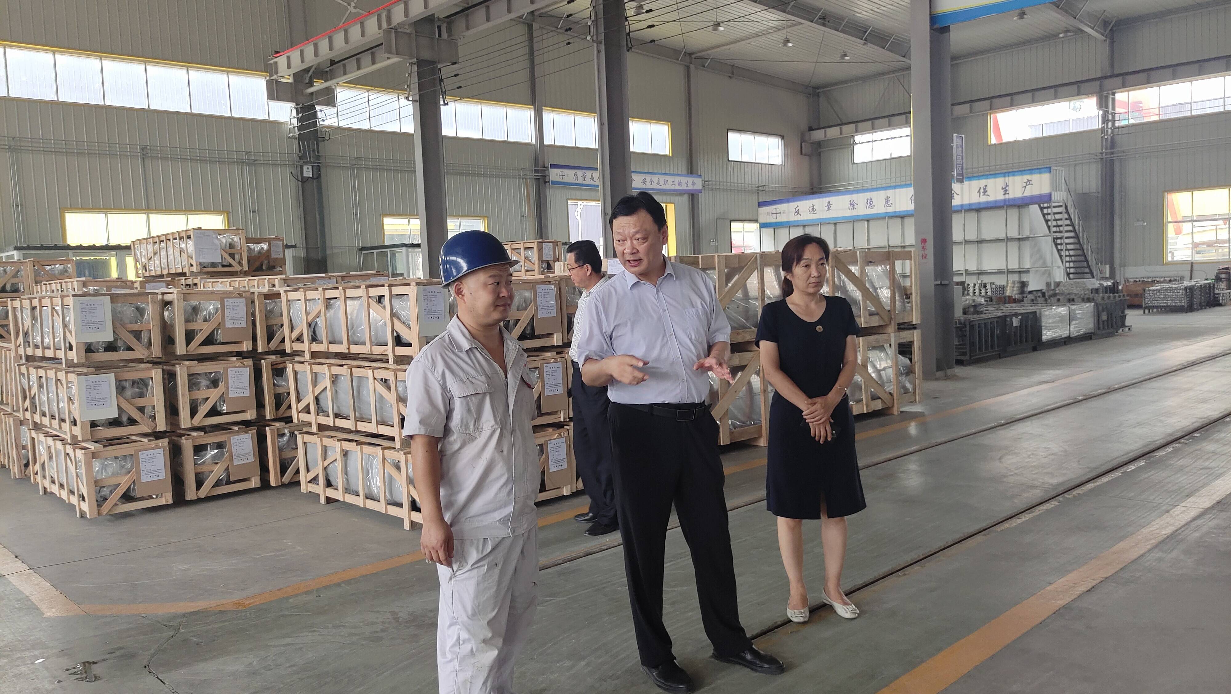 武城张秀军督导检查特种设备安全生产工作