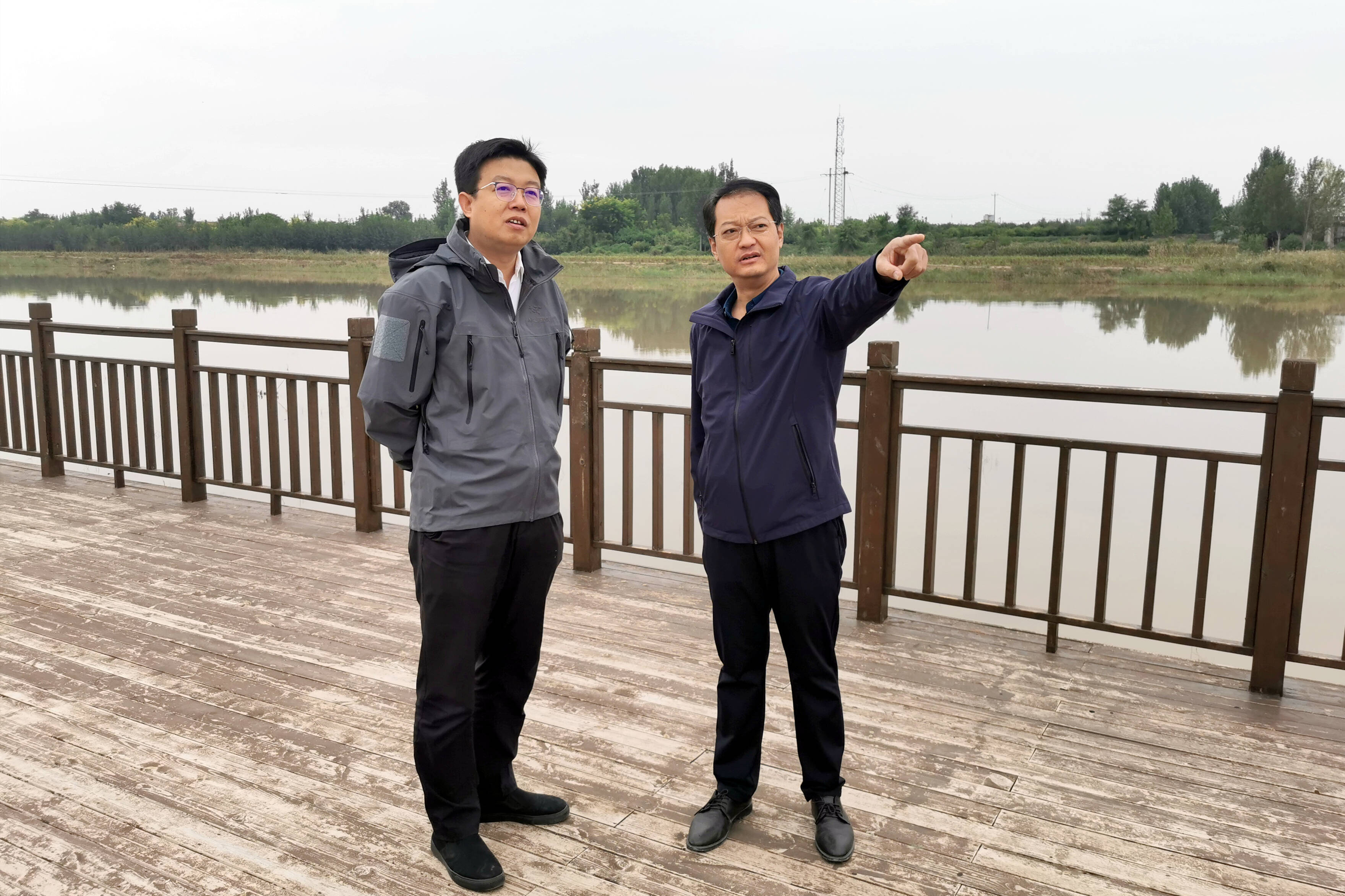 平原县委副书记县长卢明鹏调研全县重点工作开展情况