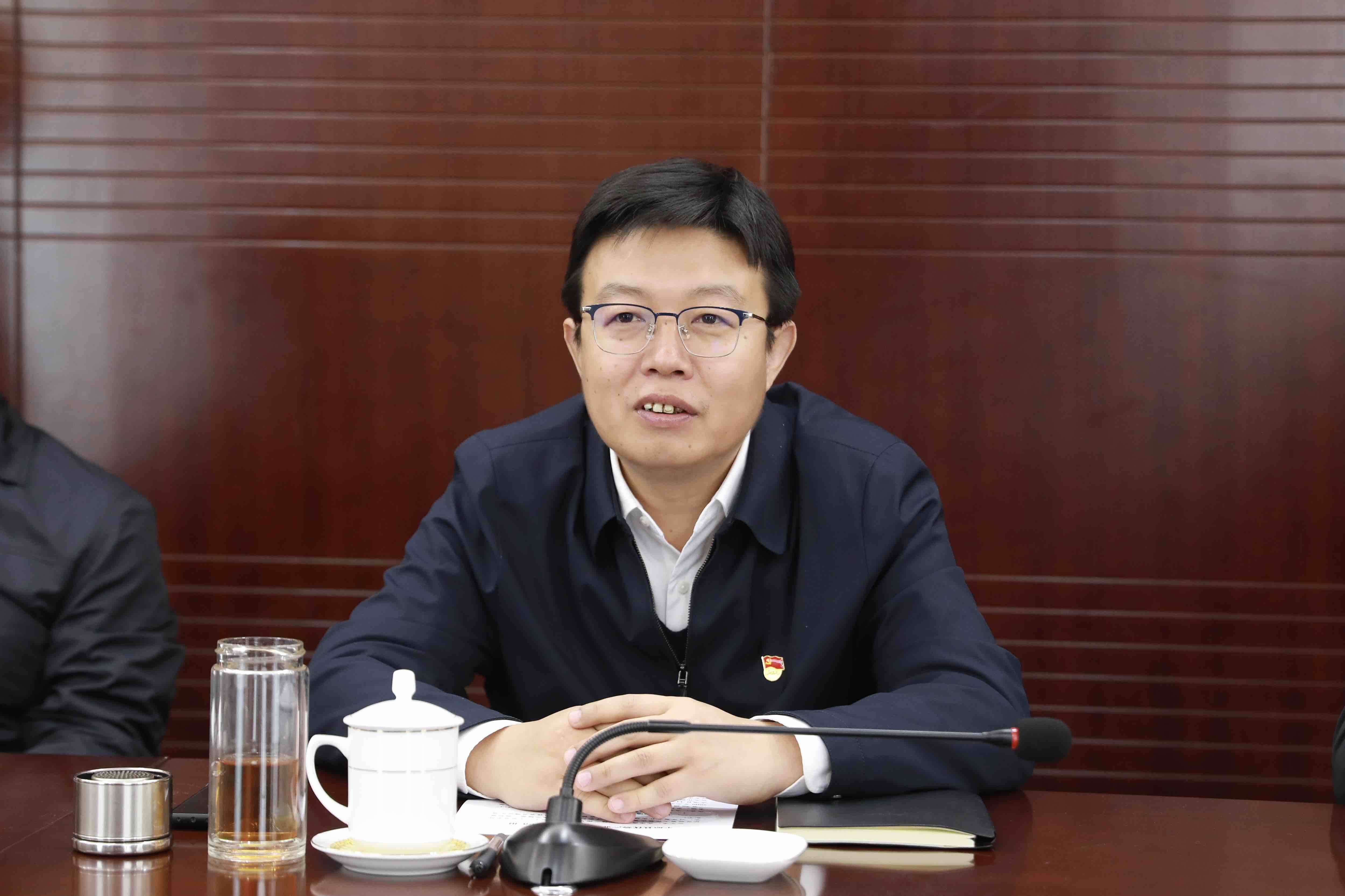 乔琦来平原县调研外向型经济高质量发展工作