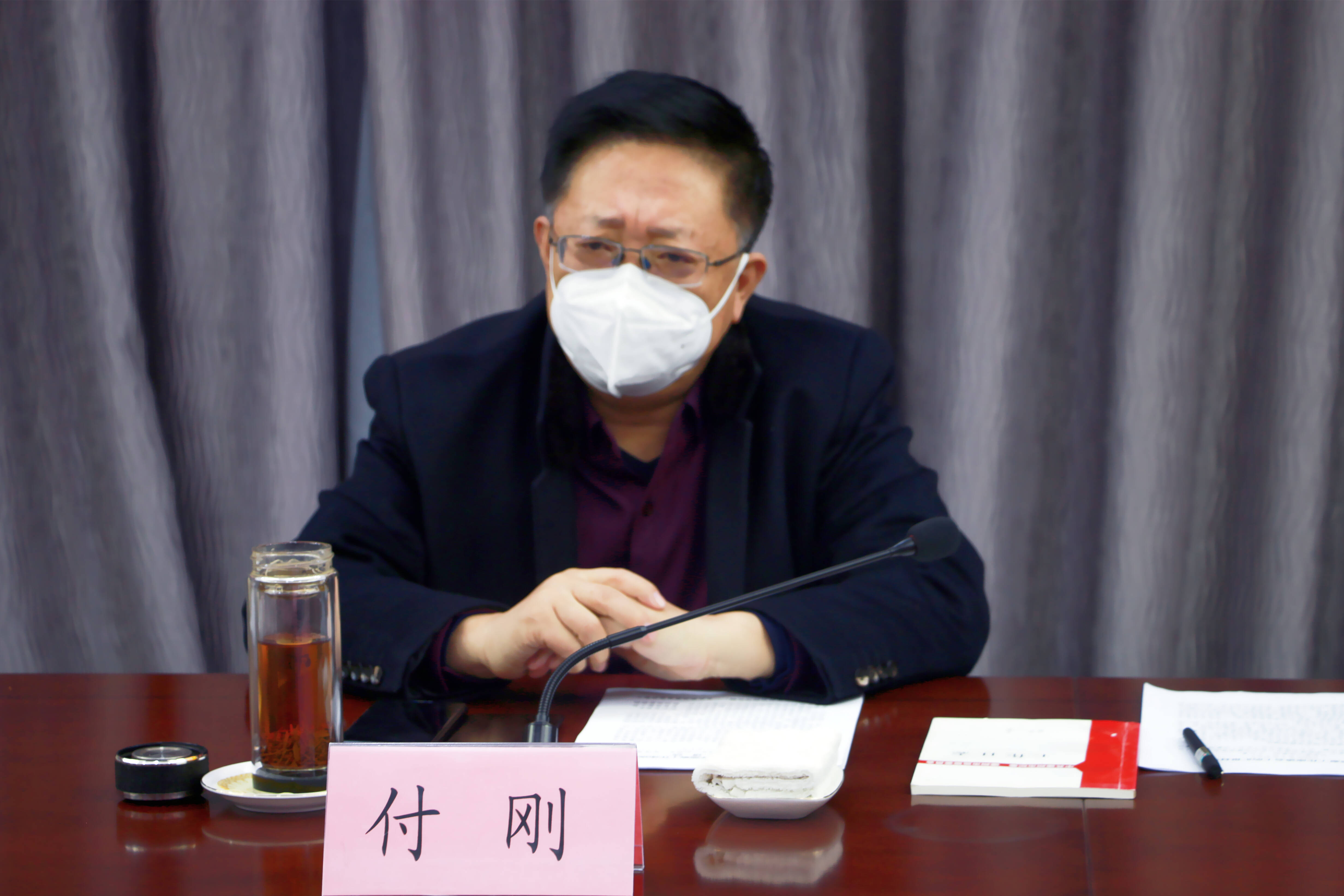 德州市纪委常委,市监委委员,市委巡察办主任付刚带领调研组来平原县