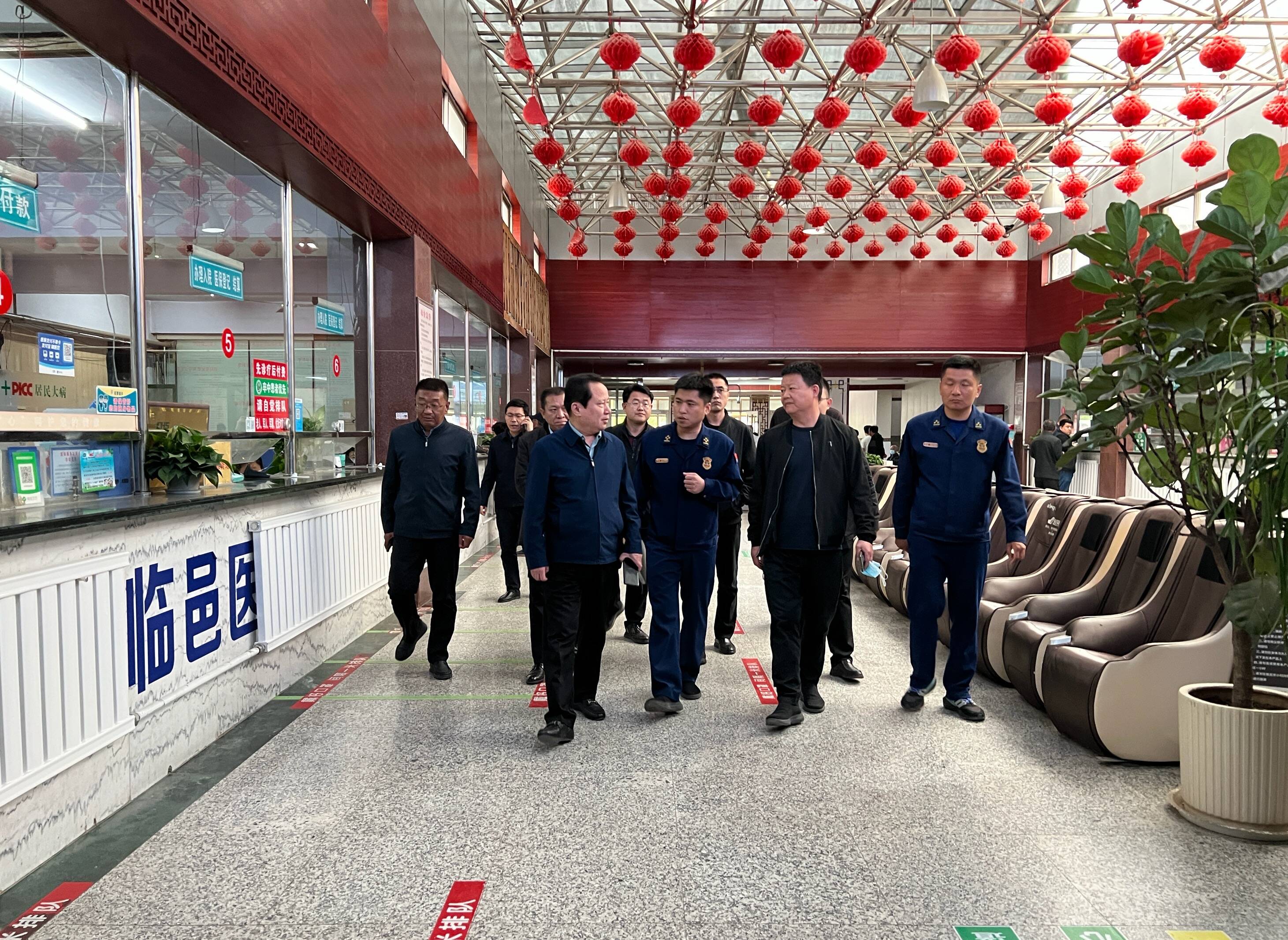 临邑县委常委副县长李多江督导检查消防安全工作