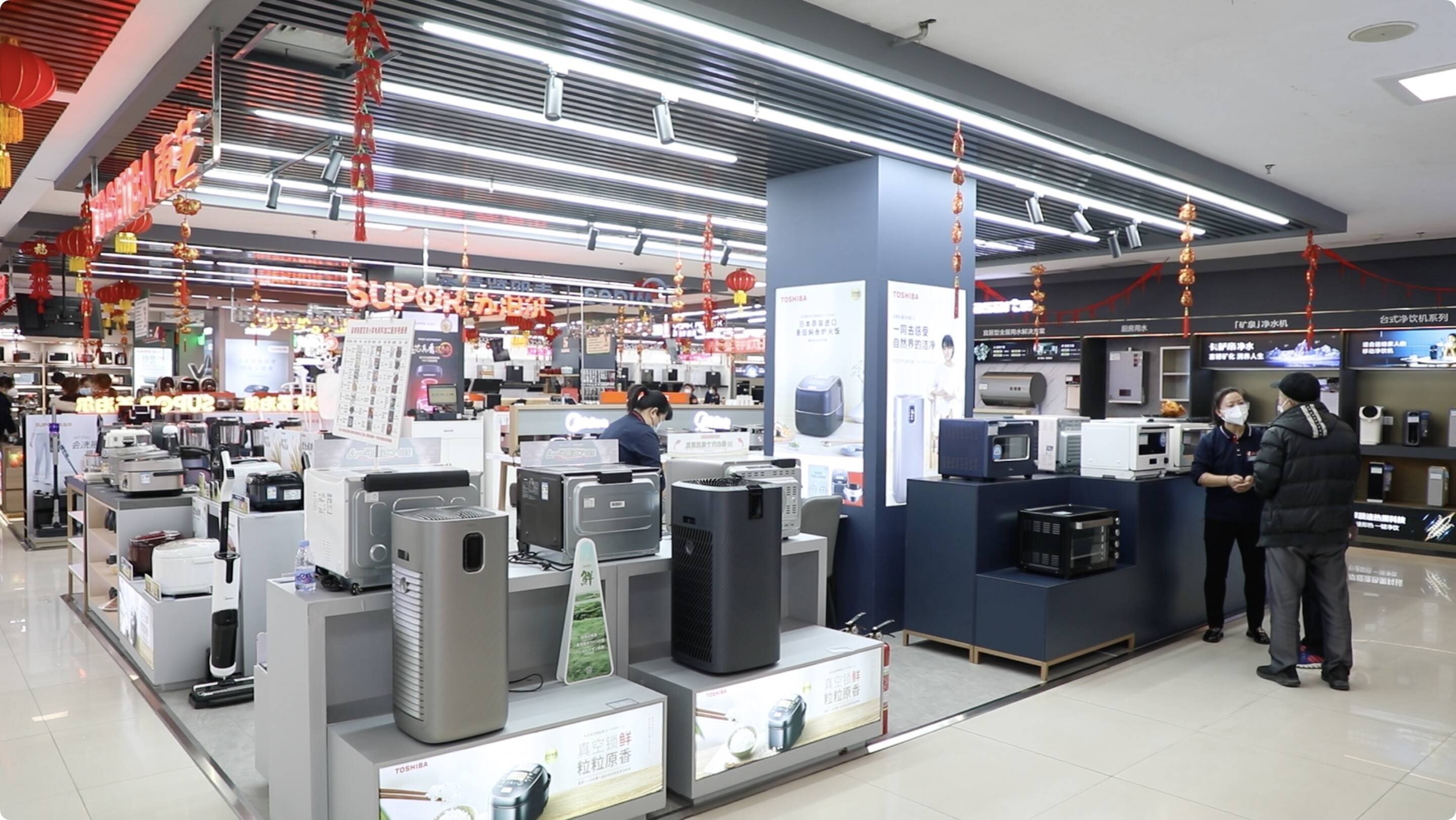 淄博张店维护春节市场秩序营造放心消费环境