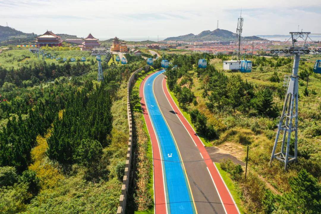 荣成五彩公路图片