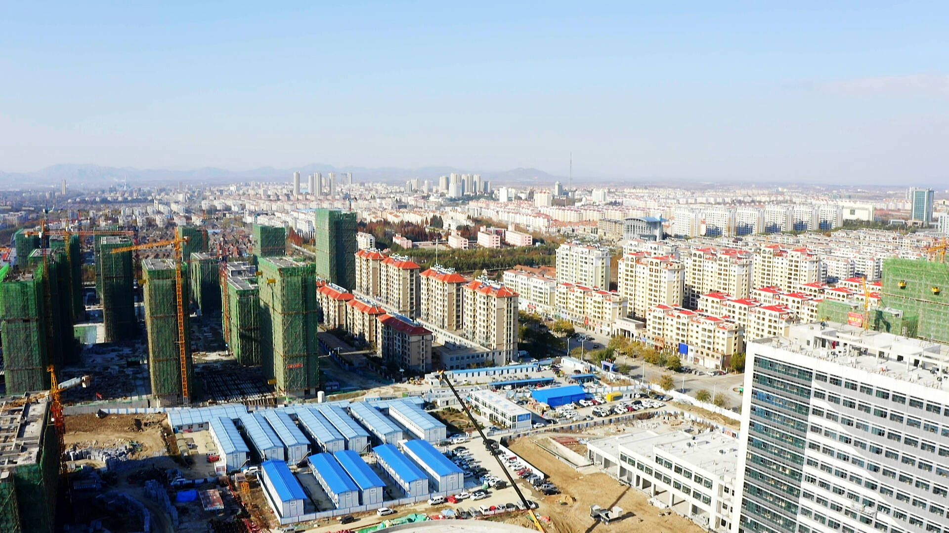 乳山城市东部精致片区生态产业双提升城市品位再上档