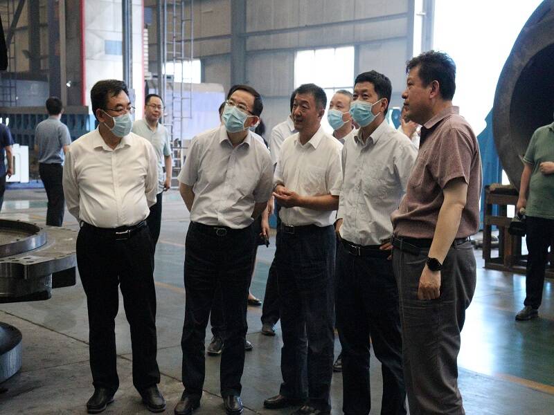 东方电气集团东方电机有限公司客人来惠民考察