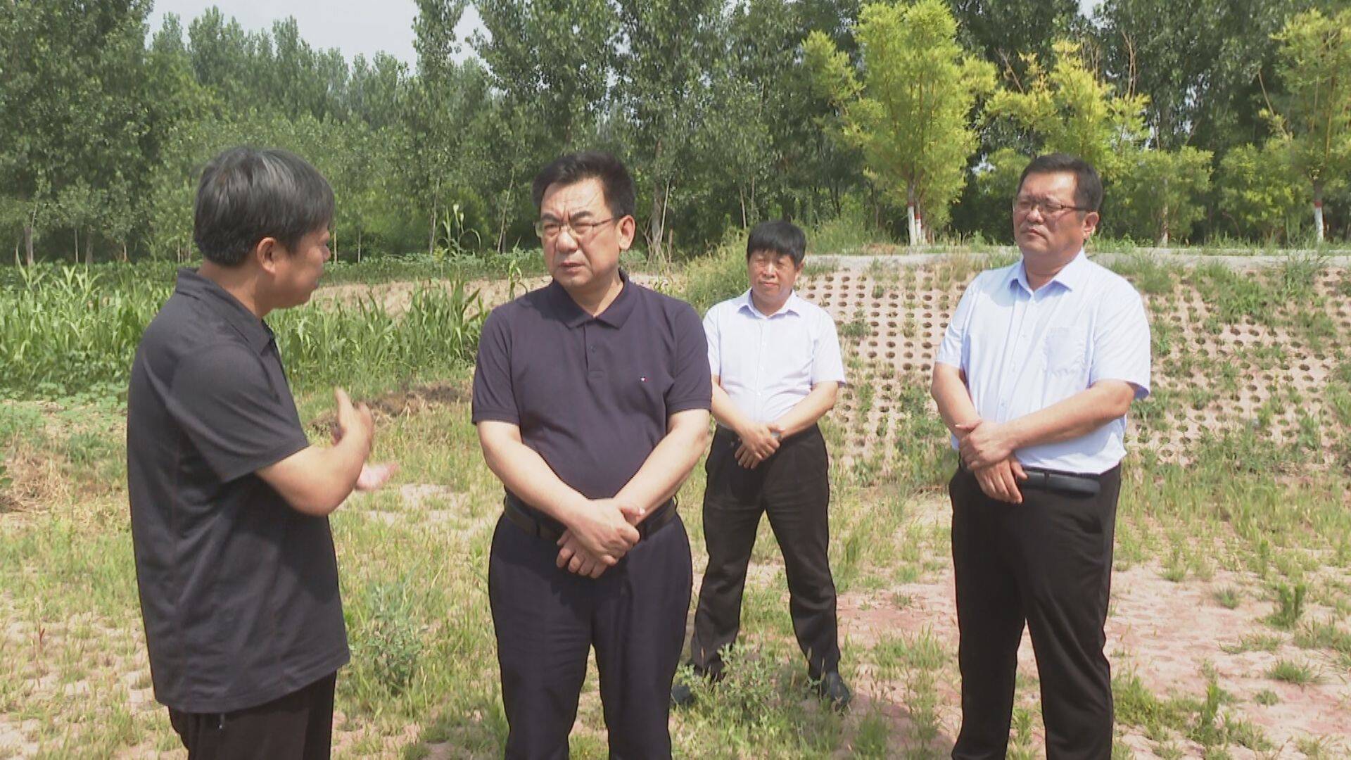 滨州惠民县委副书记县长刘卫忠调研全县防汛工作