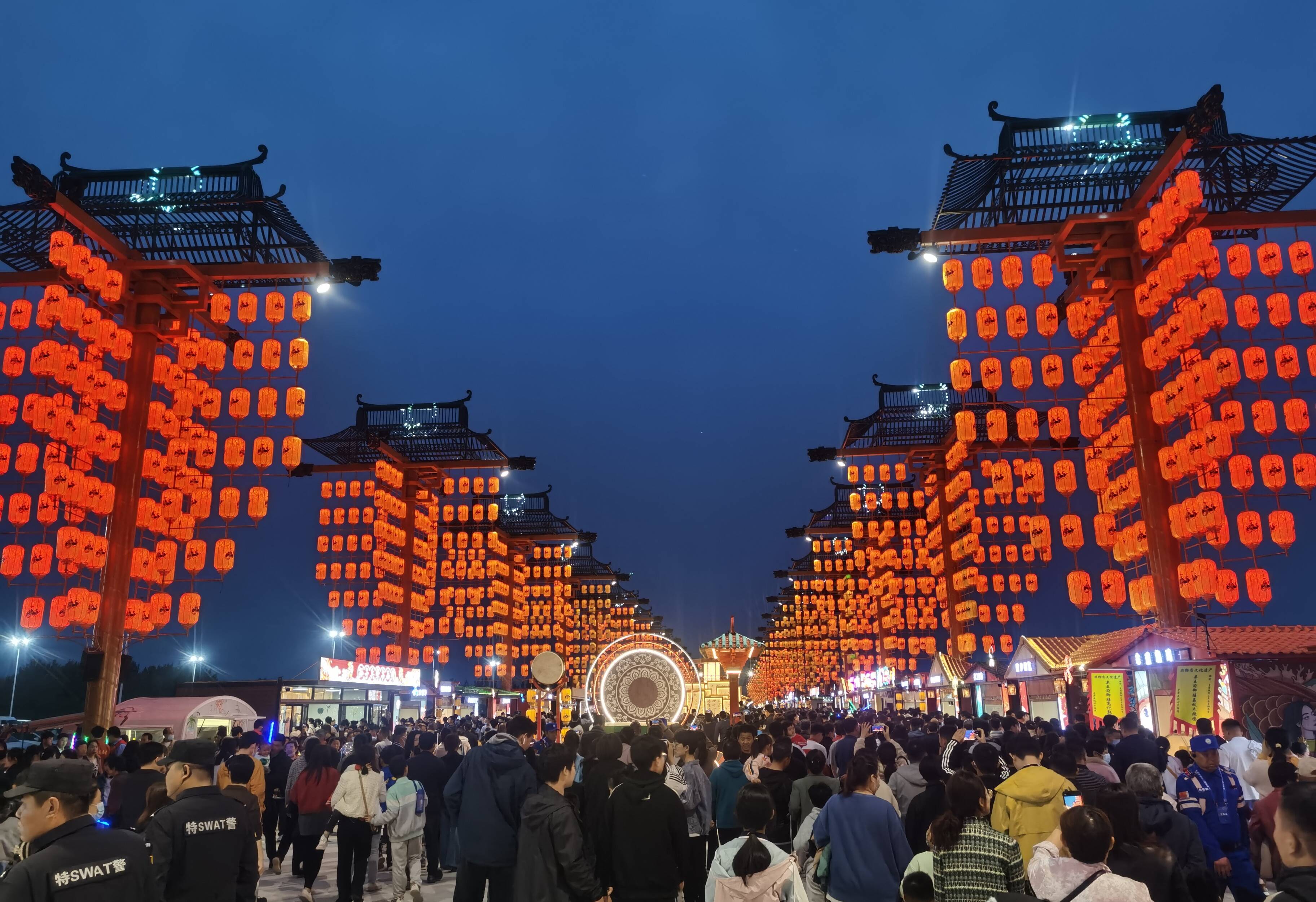 惠民县乐享春秋孙武不夜城开城迎客