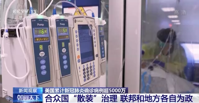 新冠確診超5000萬例 制度缺陷導(dǎo)致“美國式抗疫”失敗