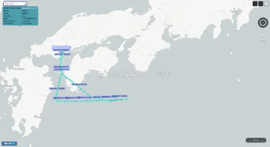 “里根”号14日已经抵达日本四国岛外海