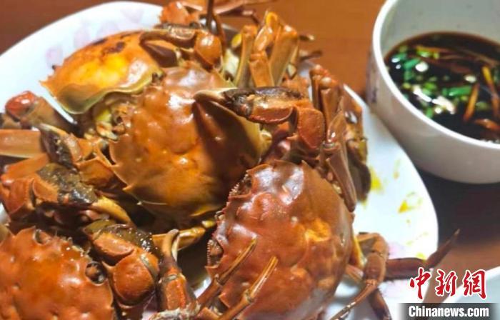 资料图：螃蟹。邵婷 摄