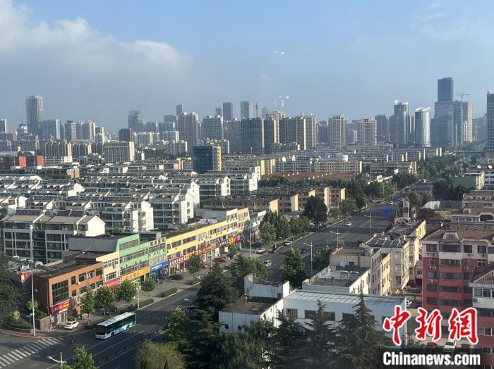 资料图：城市景色。 <a target='_blank' href='/' >中新网</a>记者 左宇坤 摄