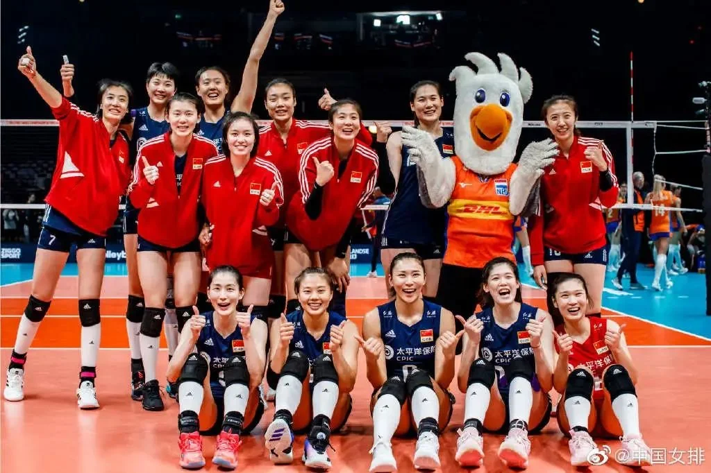 圖片來源：中國女排官方微博