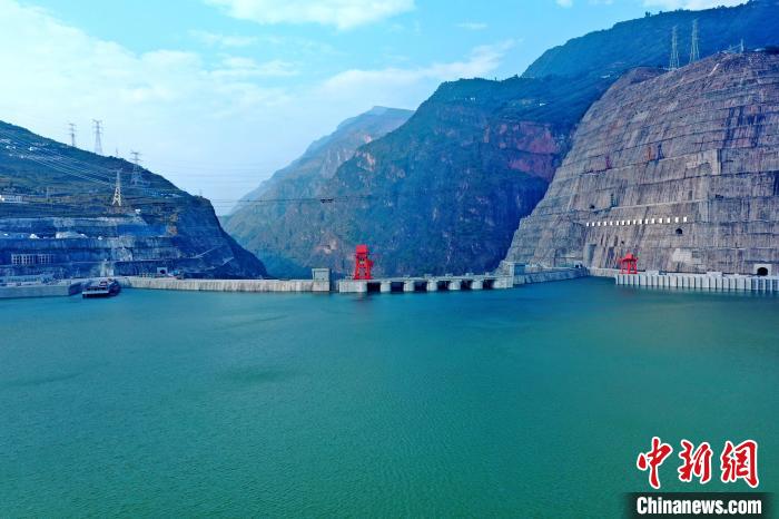 图为白鹤滩水电站。 水电四局供图