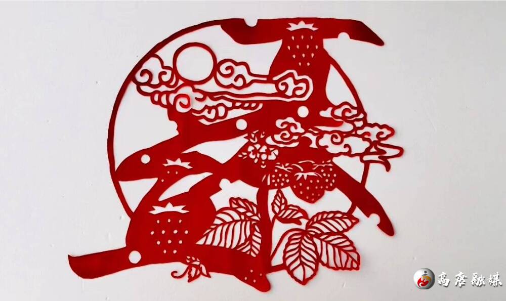 高唐县鱼邱湖街道光明社区非遗剪纸进课堂传承二十四节气之立夏