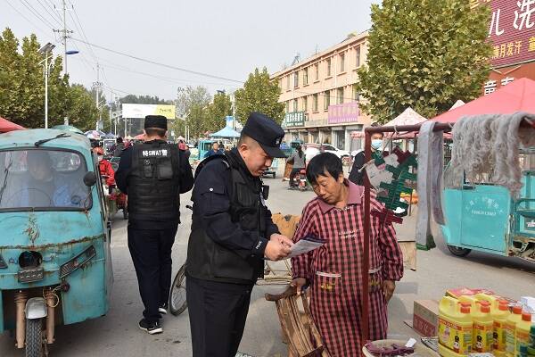 聊城市高唐县尹集镇80后辅警用职责与使命守护一方平安