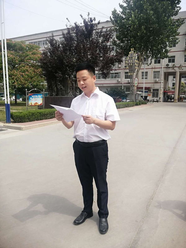 聊城市茌平区爱心点亮希望忆童年活动中心走进茌平一中