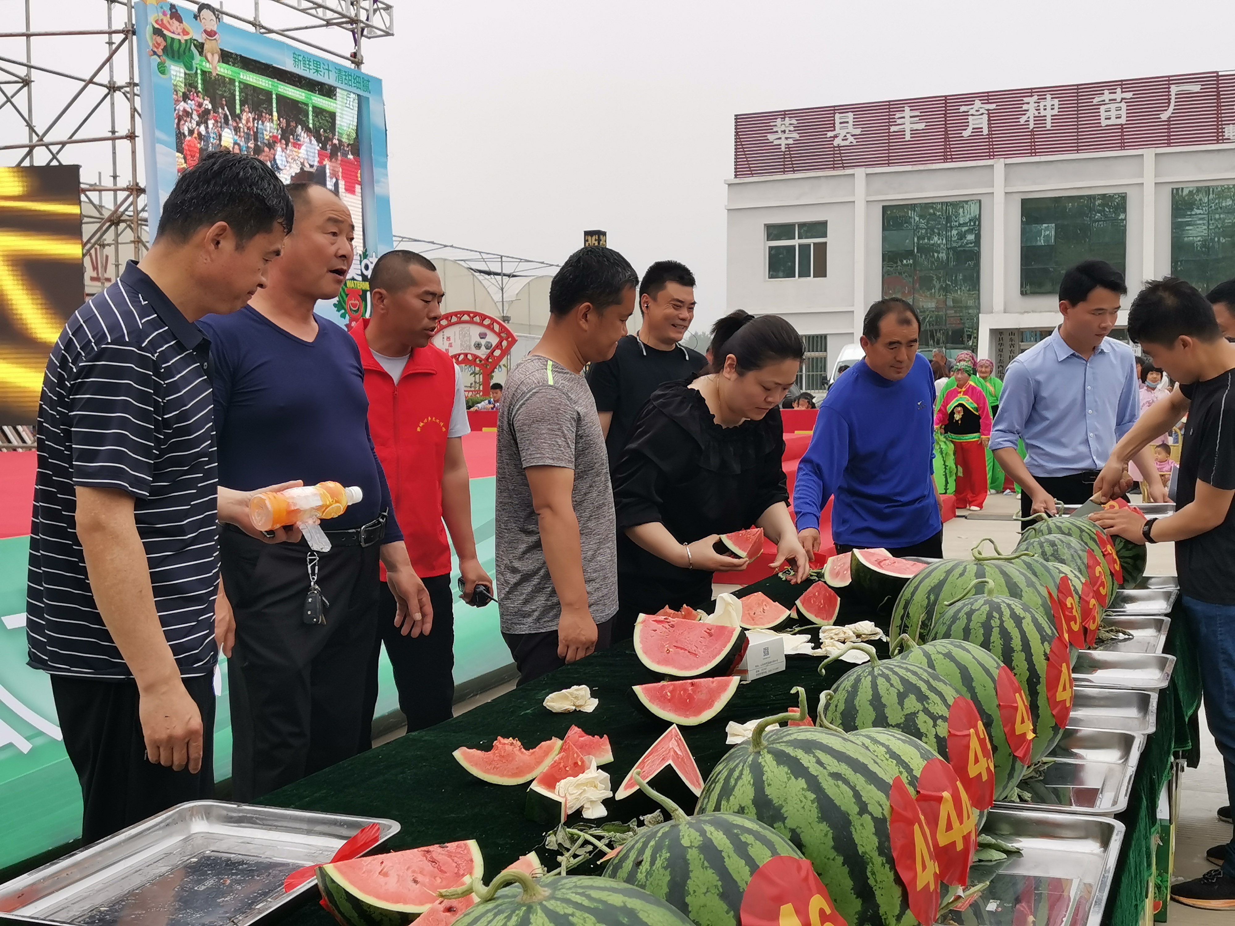 第十届冀鲁豫·莘县(董杜庄)西瓜节赛瓜会举行