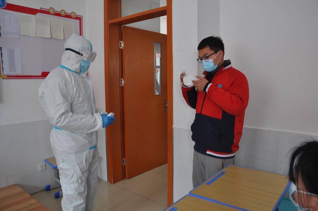 莘县开展校园疫情防控应急演练