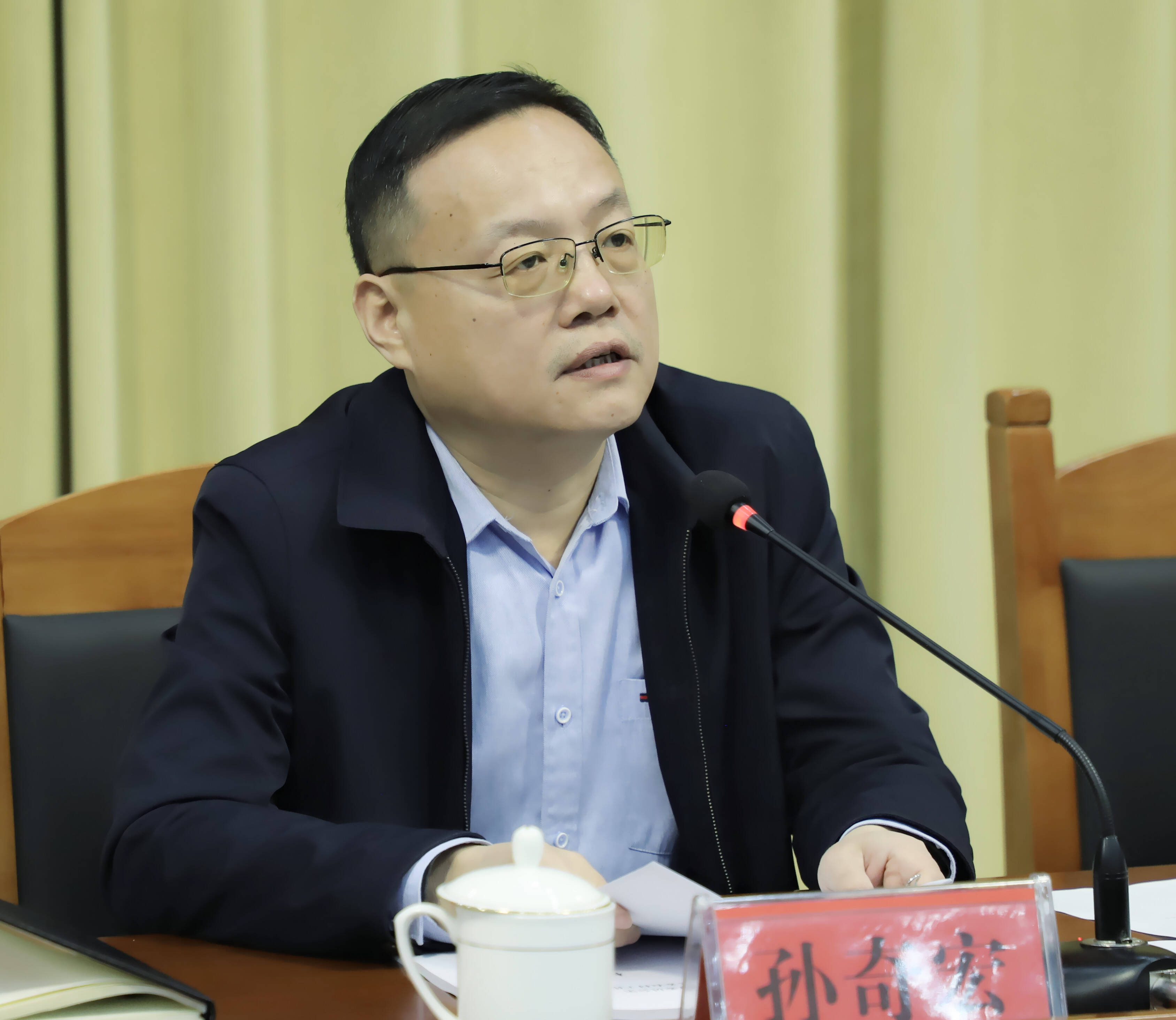 县委农业农村委员会第一次全体会议召开