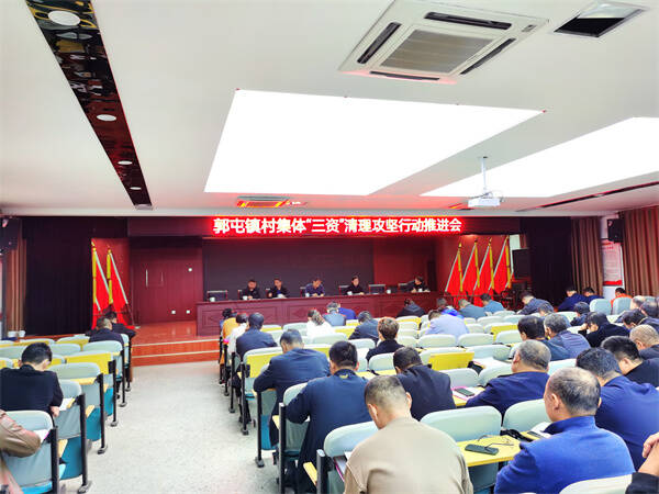 聊城市阳谷县郭屯镇加强三资专项清理助力乡村振兴
