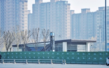 地铁4号线大杨站新建出入口亮相