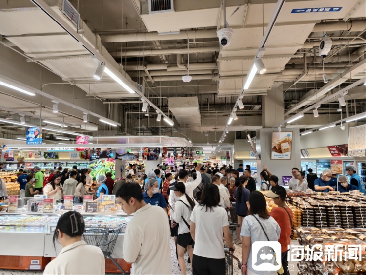 海量財經丨山東第七城！盒馬鮮生淄博首店開門迎客