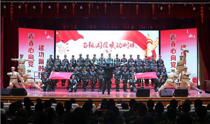 “我与祖国共奋进”临沂市大中专院校校园文化艺术节开幕