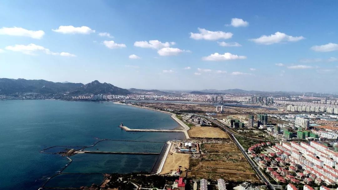 组图:荣成石岛湾岸线生态修复新颜待现