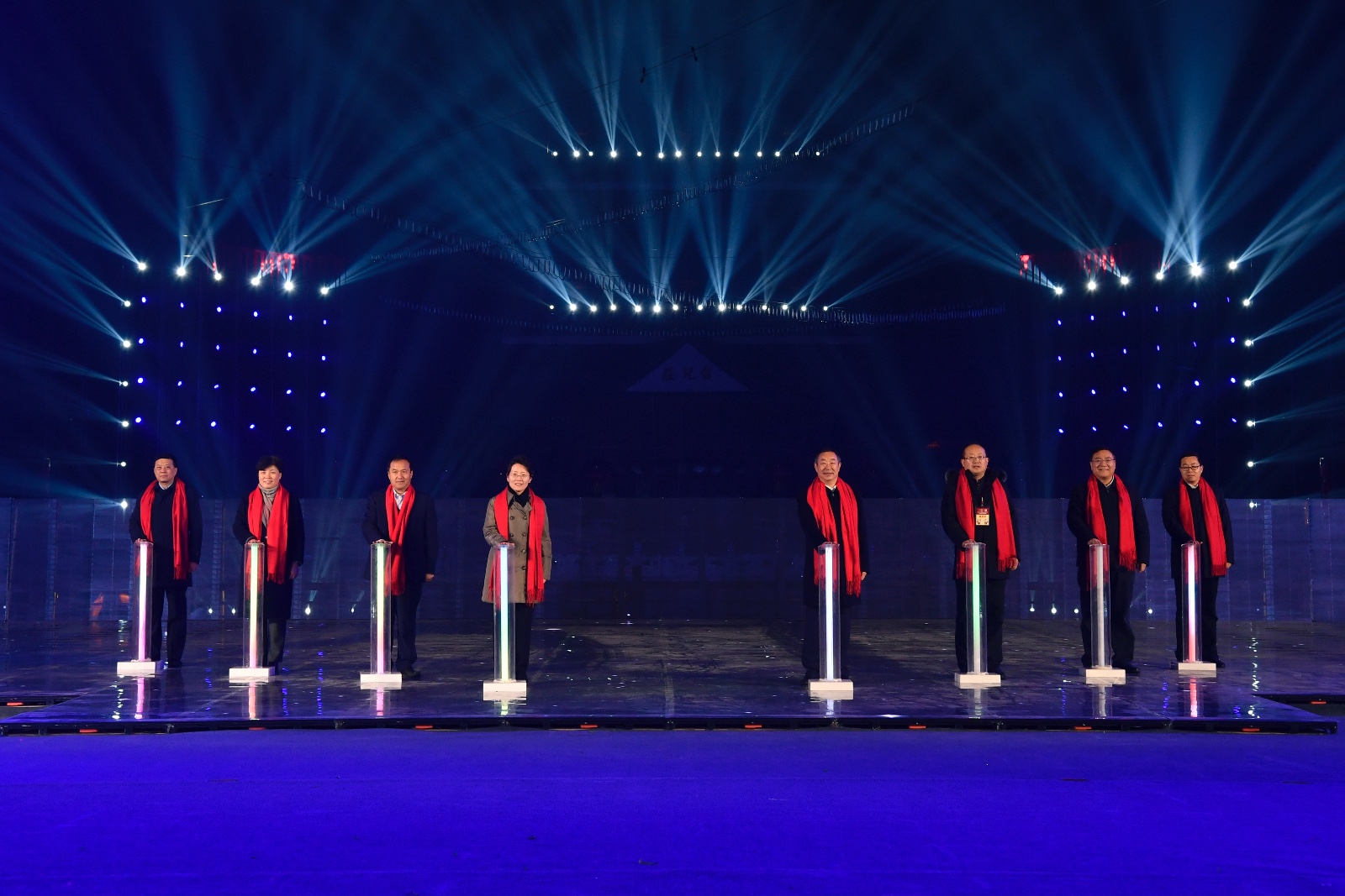 图为2020年"好客山东贺年会"启动仪式