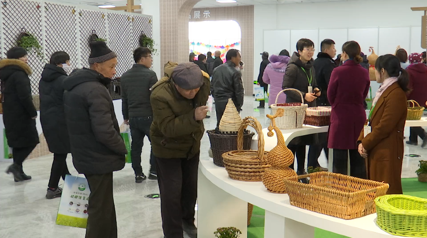 104秒丨小杞柳大产业 首届中国·鱼台杞柳博览会举行