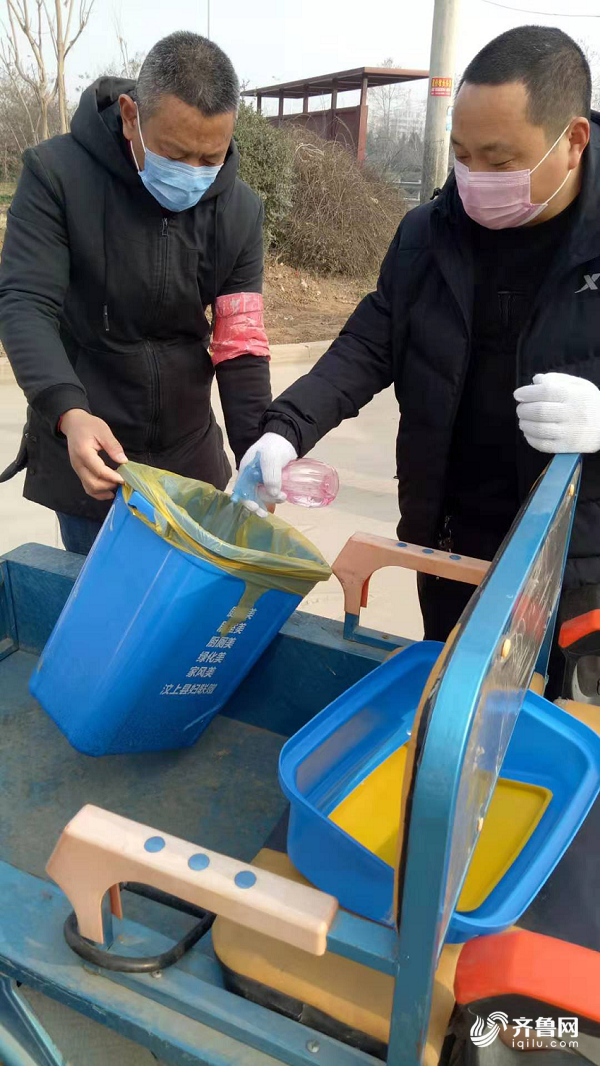 抗击疫情在行动丨济宁汶上这个村回收废弃口罩筑牢防疫安全线(图3)