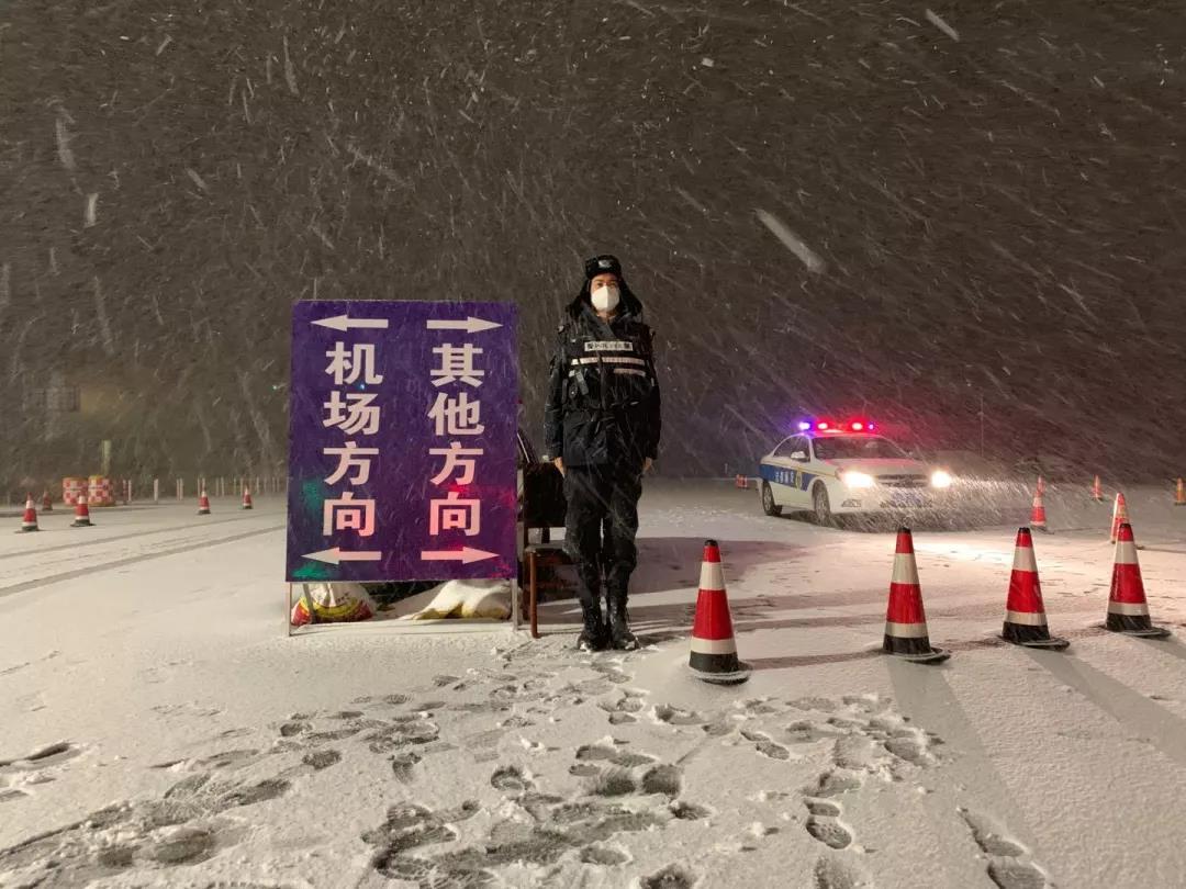 烟台开发区:抗击疫情,他们浴"雪"奋战!