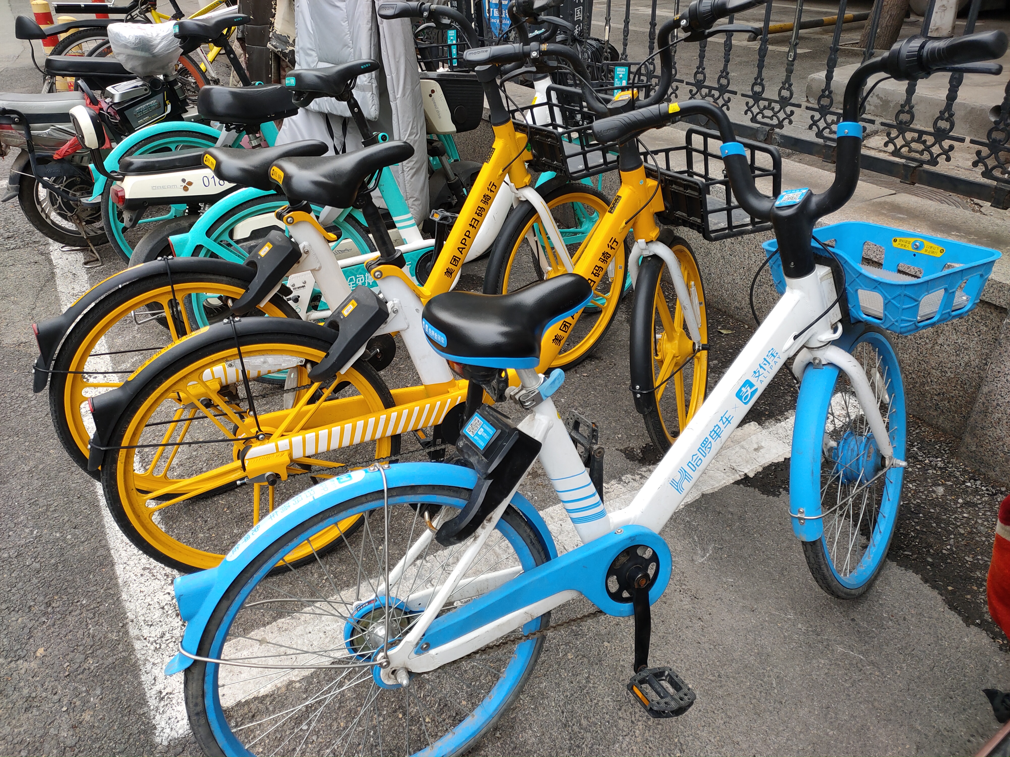 据市中"小绿车"项目负责人称,最主要的是受到了共享单车的冲击.