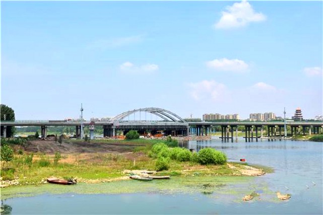 东平:105国道流泽大桥涉航桥梁改造工程竣工通车