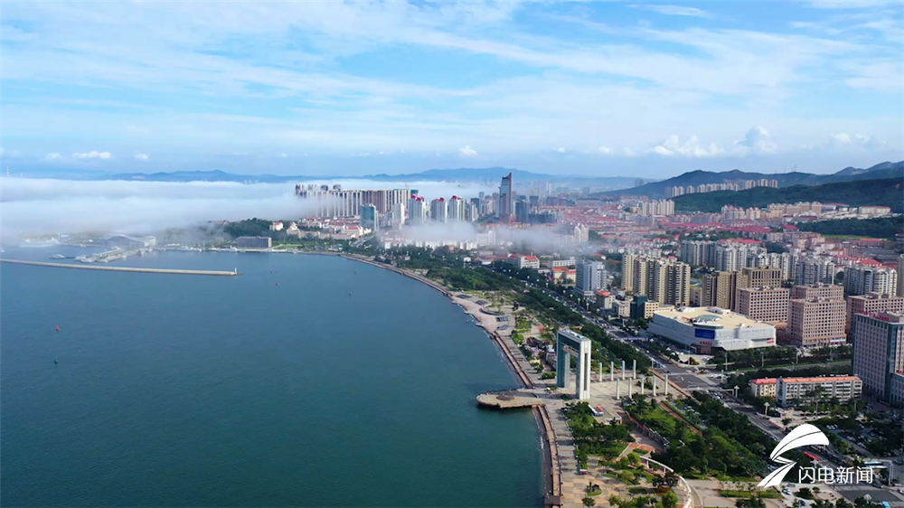 组图丨每一张都是屏保平流雾中的威海美得让人惊叹