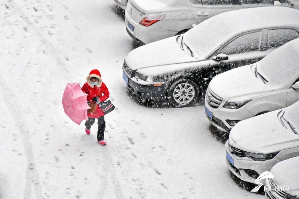 冬季到山东来看雪后美景!又下雪了