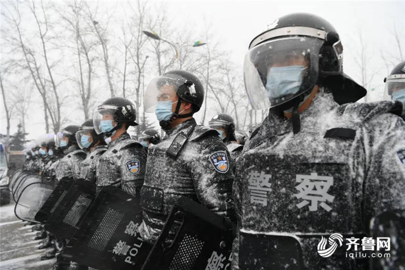 全省公安特巡警(鲁东战区)跨区域集结拉动训练在潍坊举办