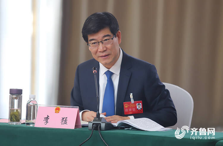 李猛参加齐河代表团分组审议:努力建设活力,富裕齐河,做好做实建链补