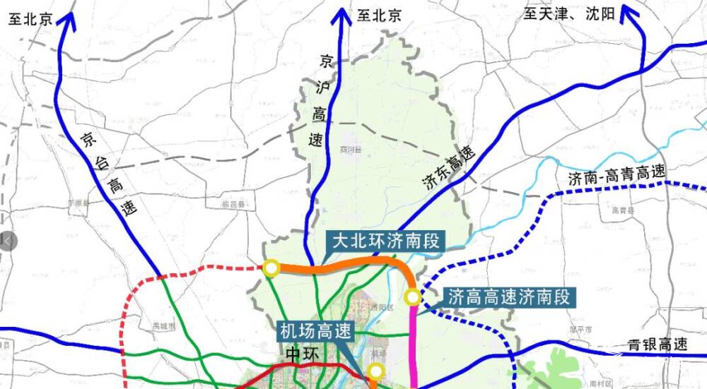 组图最新消息济南大北环终于来了