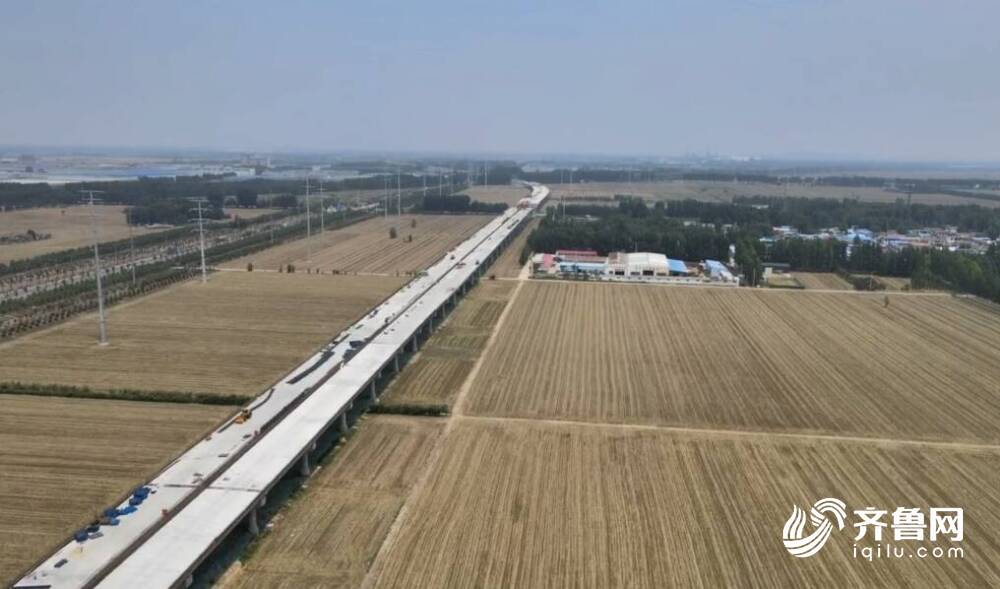 济微高速济宁新机场至枣菏高速段稳步推进计划2022年底竣工通车