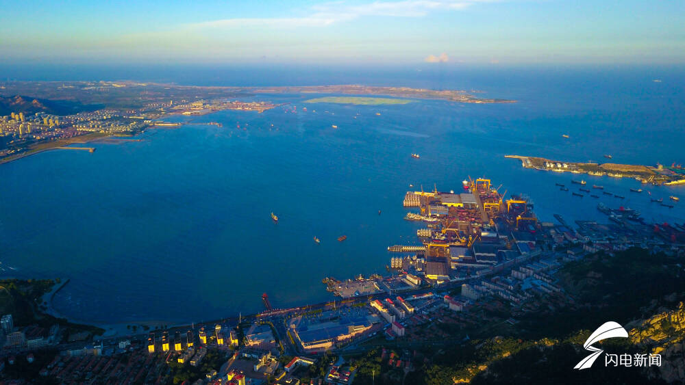 诗画山东丨山海相连景色壮美矗立赤山之巅俯瞰秀丽石岛湾