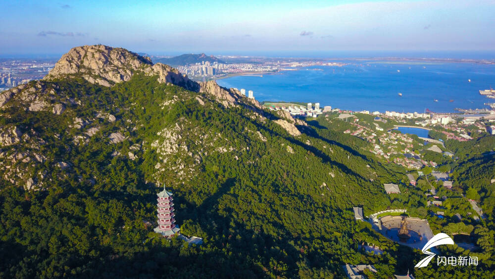 诗画山东丨山海相连景色壮美矗立赤山之巅俯瞰秀丽石岛湾